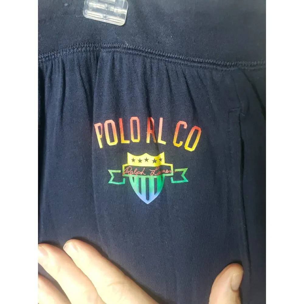 Polo Ralph Lauren Sleepwear Pants Men's Size 1XL PJ Bottoms Cotton Navy Blue
